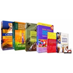 LIVRO KIT VETERINÁRIA PEQUENO PORTE 6 VOLUMES